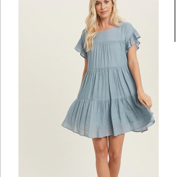 Blu Ivy Blue Dress - Picture 2 of 9